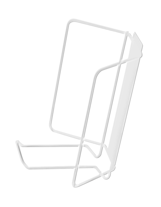 128 Mm Wiper Canister Bracket - White (774241)