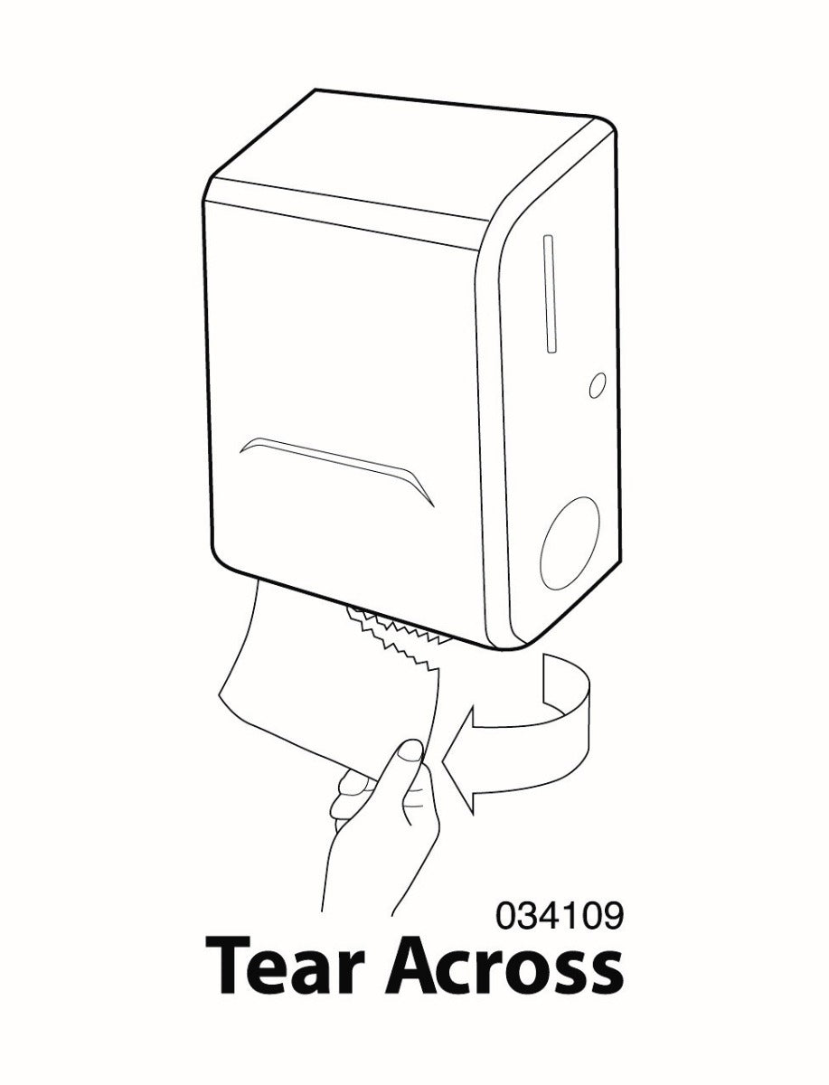 Operation Label for Scott® Pro, “Tear Across