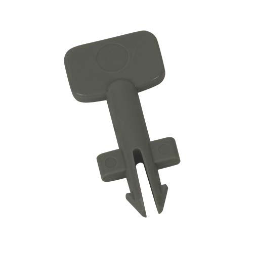 Key, Plastic, black, Turnkey