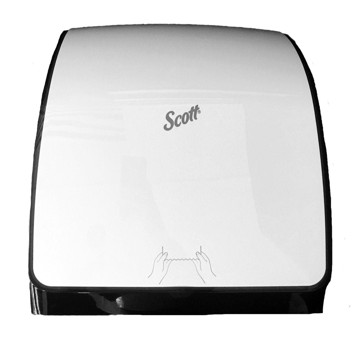 Slimroll Manual Dispenser Cover, White