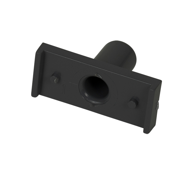 Button, Plastic, Grey (770905)