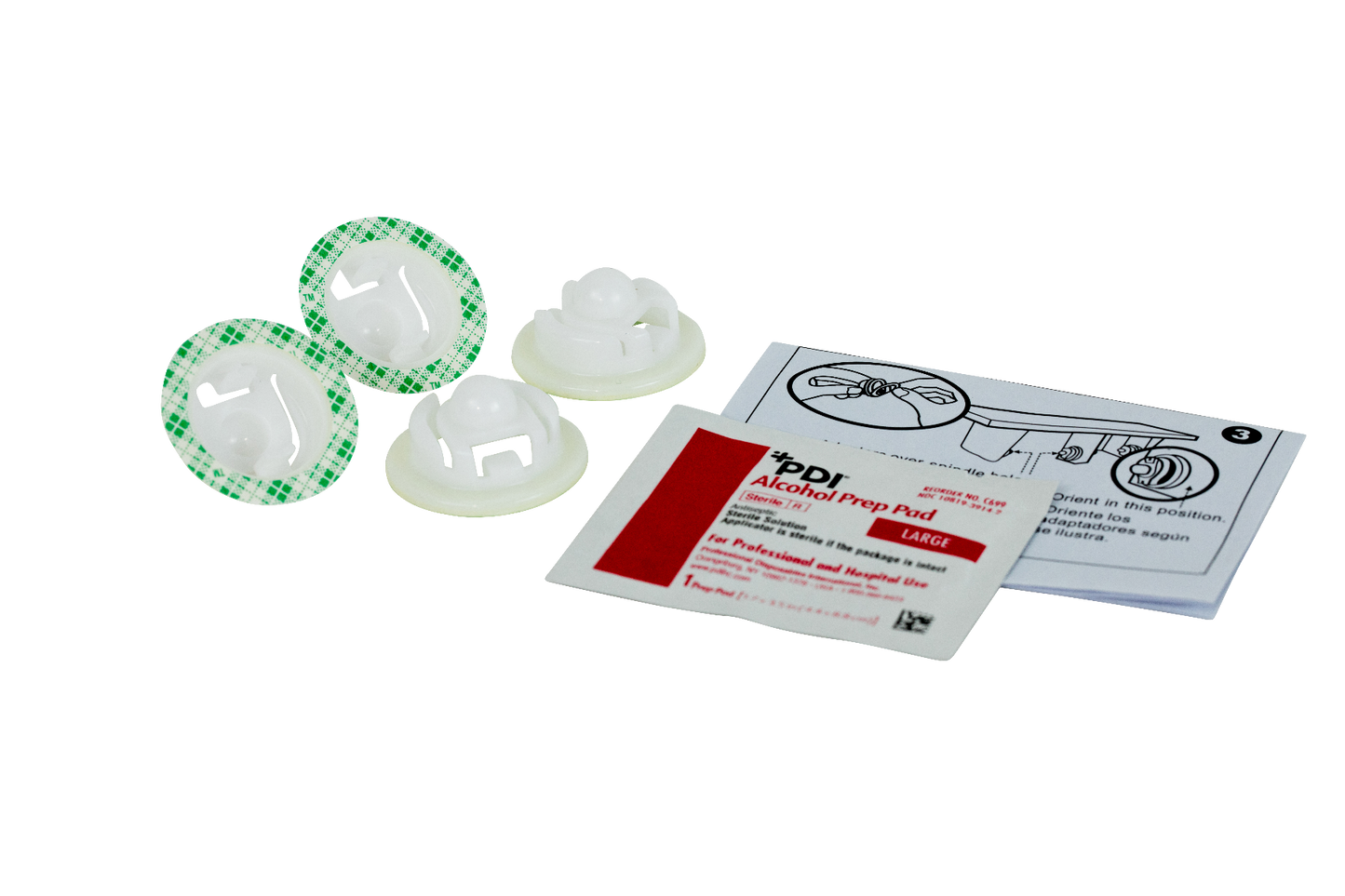 Coreless "C" Adapter 2 Per Pack (4 Pcs)