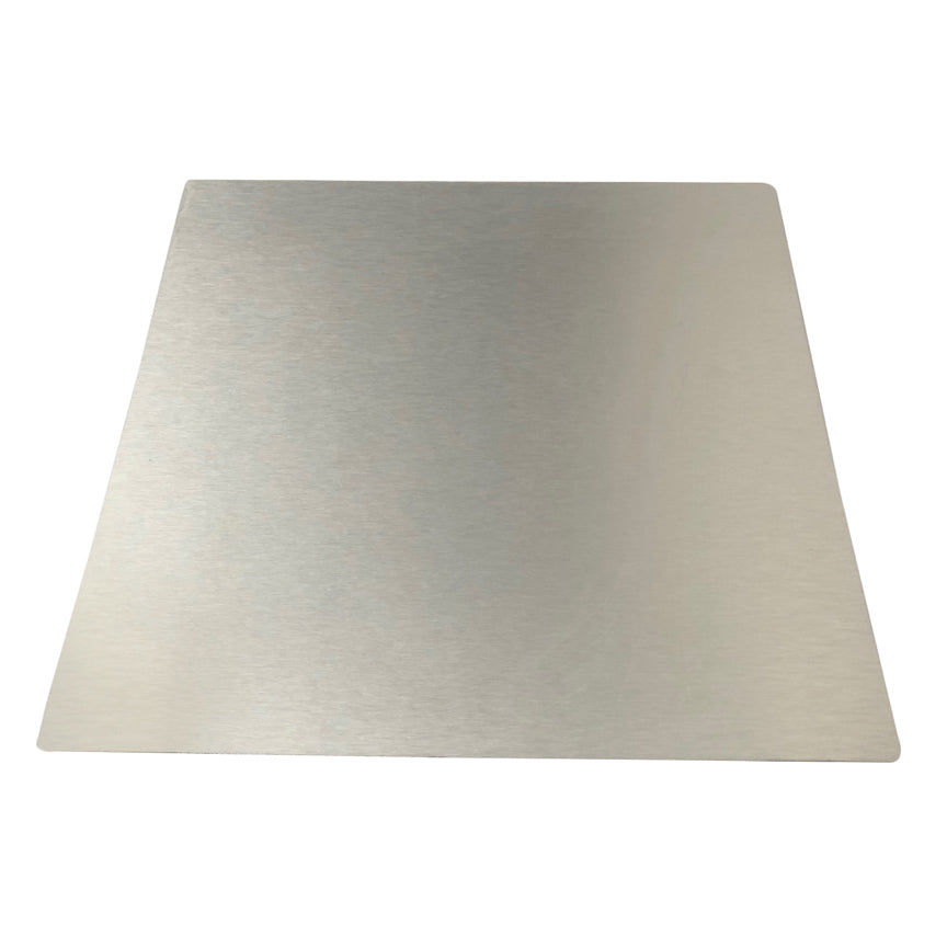 15" x 15" Faux Metallic Plastic Back Plate, w/o holes - Each (776055)