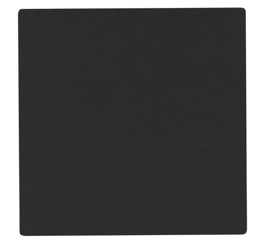 Black Plastic Back Plate - 13"X13"