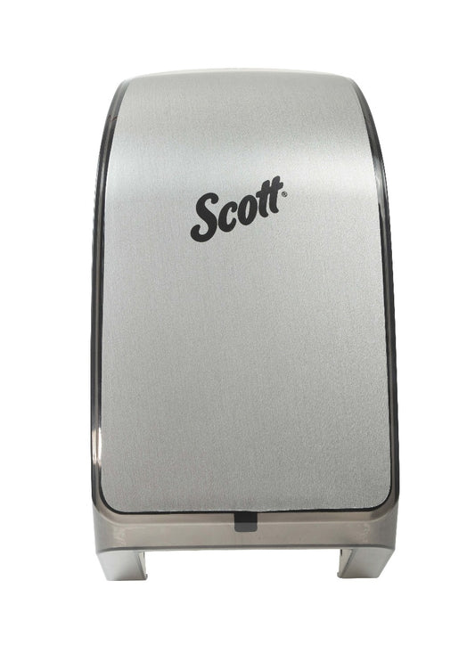 Scott® Bath Tissue Cover, Faux Stainless